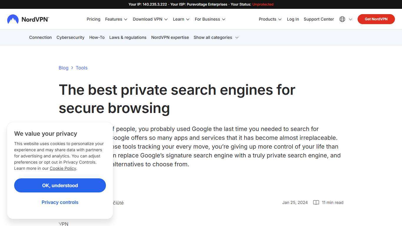 Best 11 Private Search Engines in 2026 NordVPN